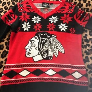 Ugly sweater Chicago Blackhawks